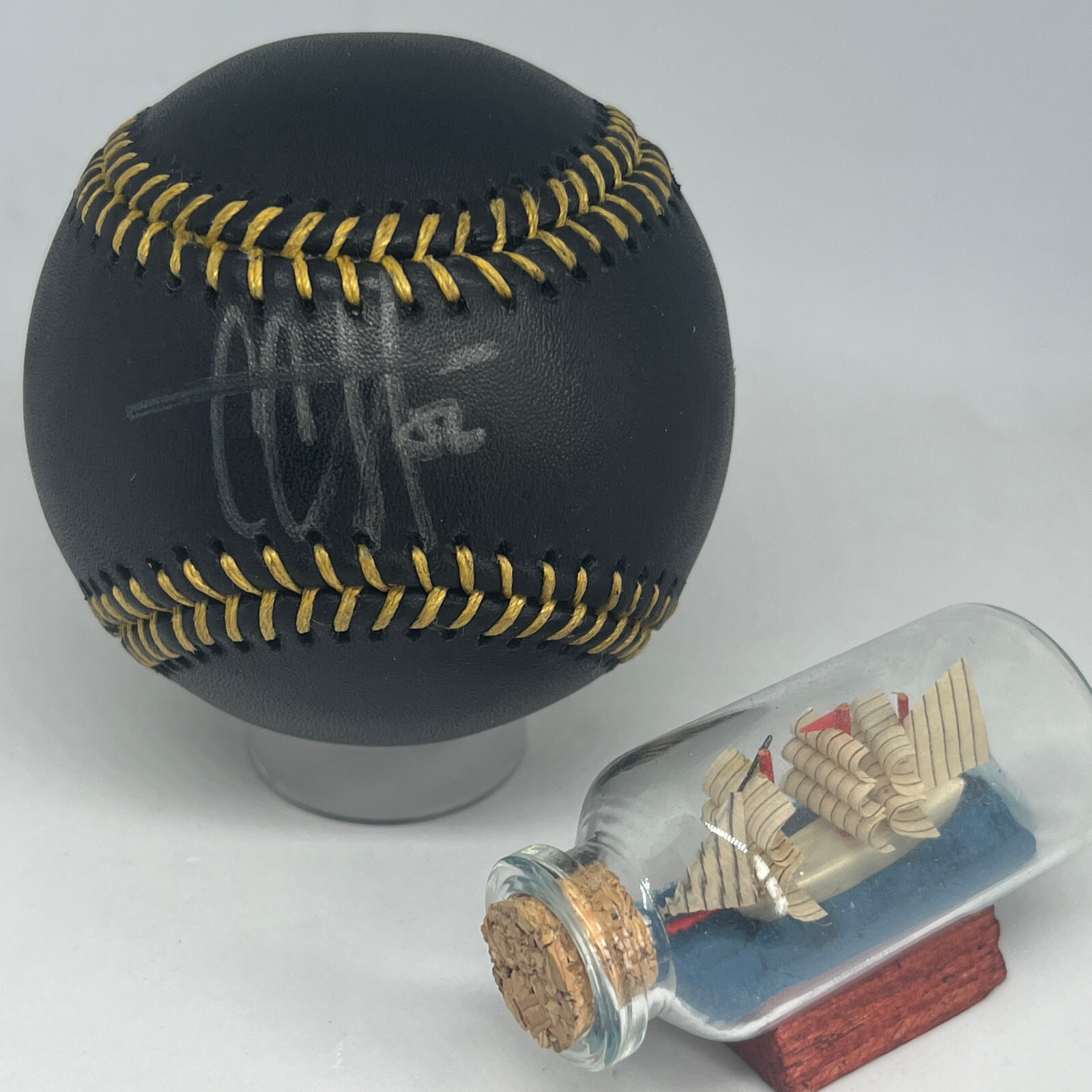 CC Sabathia signed Rawlings Black OML Baseball PSA DNA Yankees HOF Cy Auto A3365
