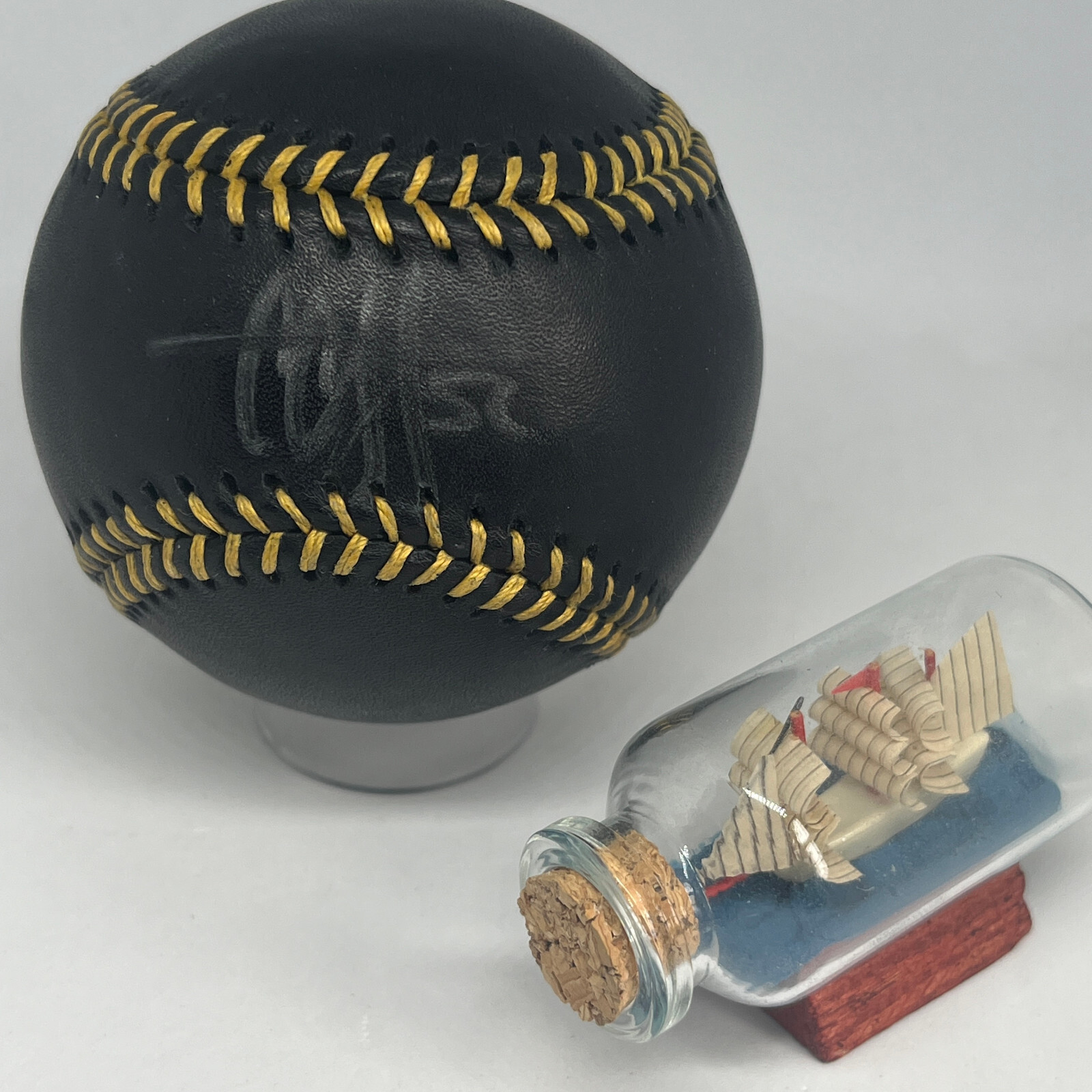 CC Sabathia signed Rawlings Black OML Baseball PSA DNA Yankees HOF Cy Auto A3368