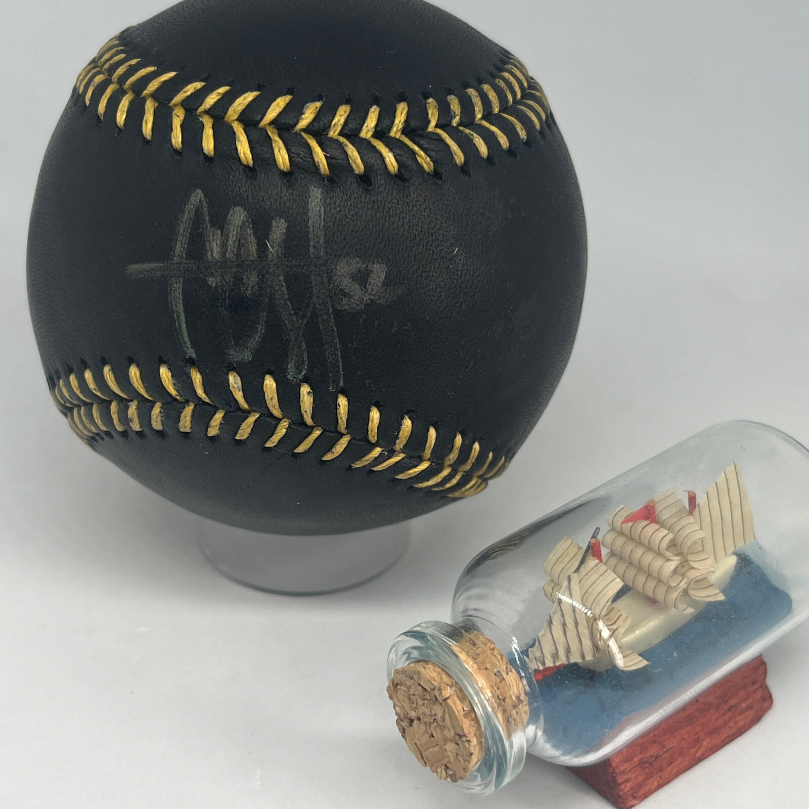 CC Sabathia signed Rawlings Black OML Baseball PSA DNA Yankees HOF Cy Auto A3369