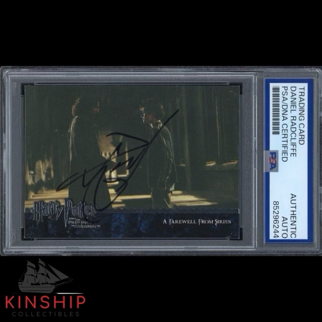 Daniel Radcliffe signed Artbox Trading Card PSA DNA Slab Harry Potter Auto C3278