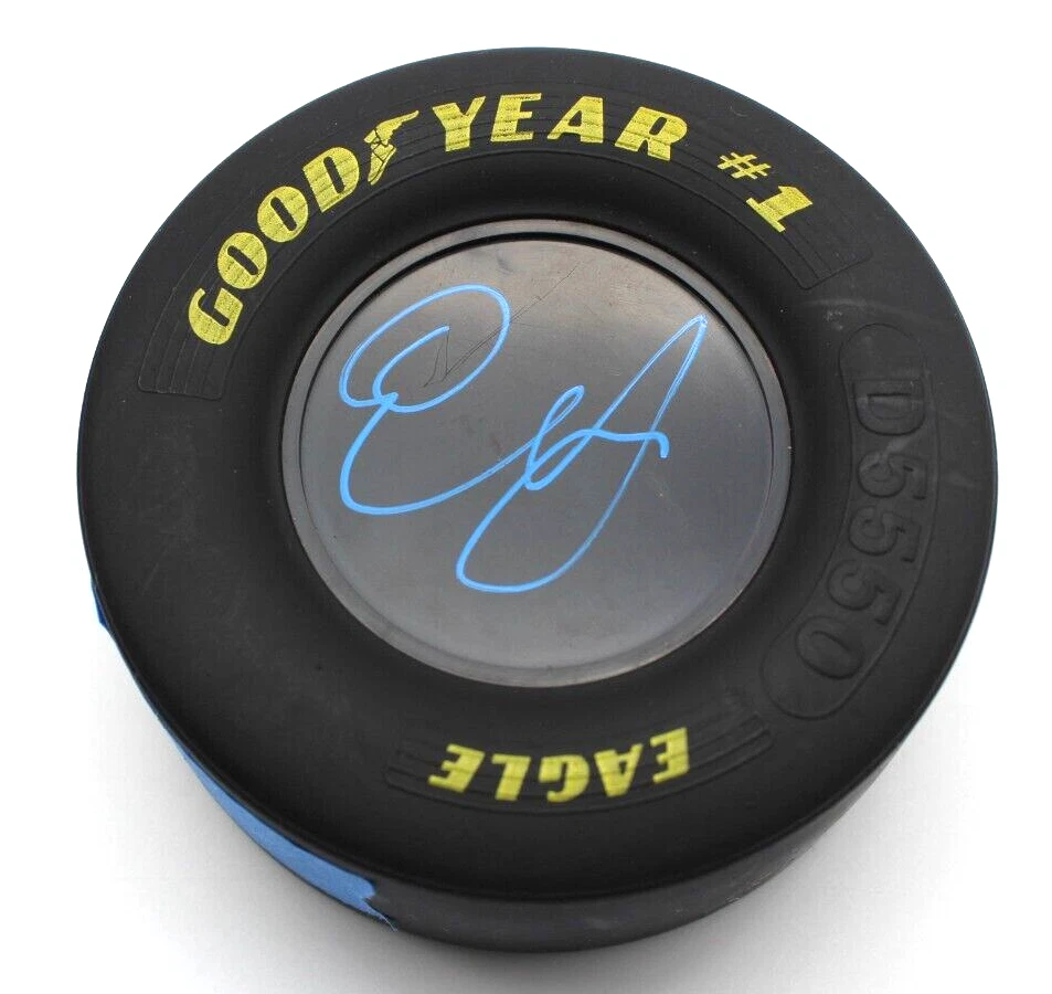 NOAH GRAGSON SIGNED NASCAR MINI GOOD YEAR RACING TIRE BECKETT COA BN71250 COLLECTIBLE MEMORABILIA