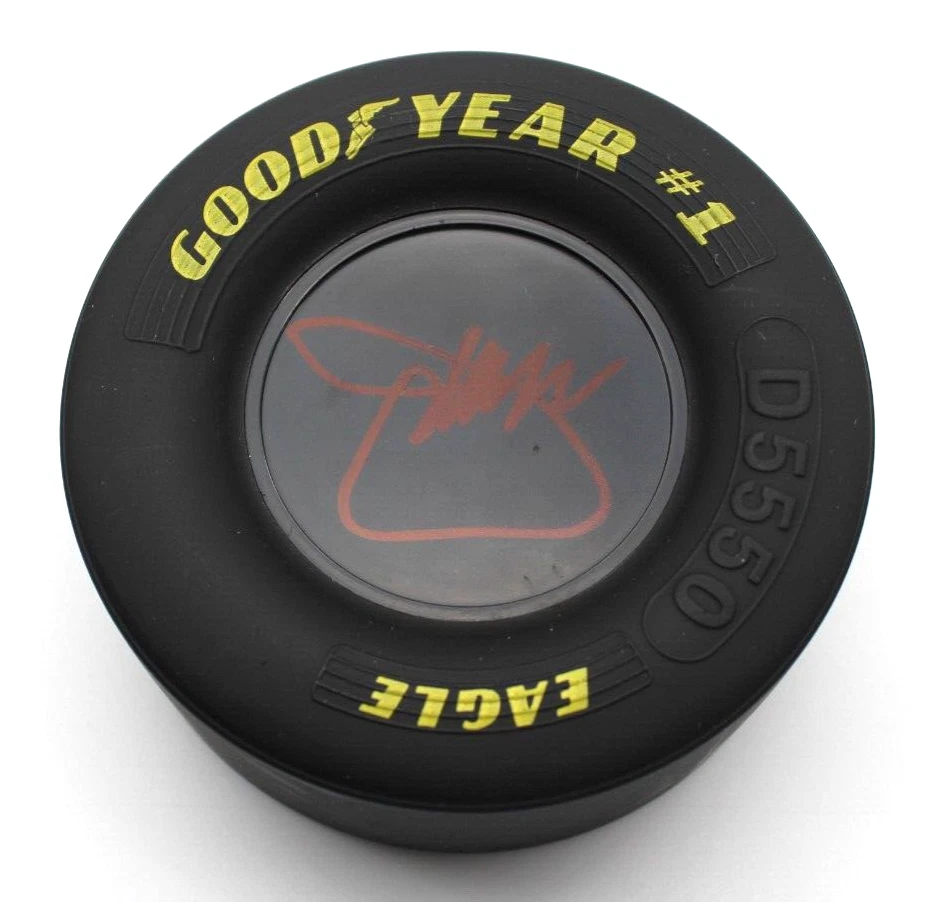 Joe Gibbs Signed NASCAR Mini Good Year Racing Tire Redskins BECKETT COA BN71169