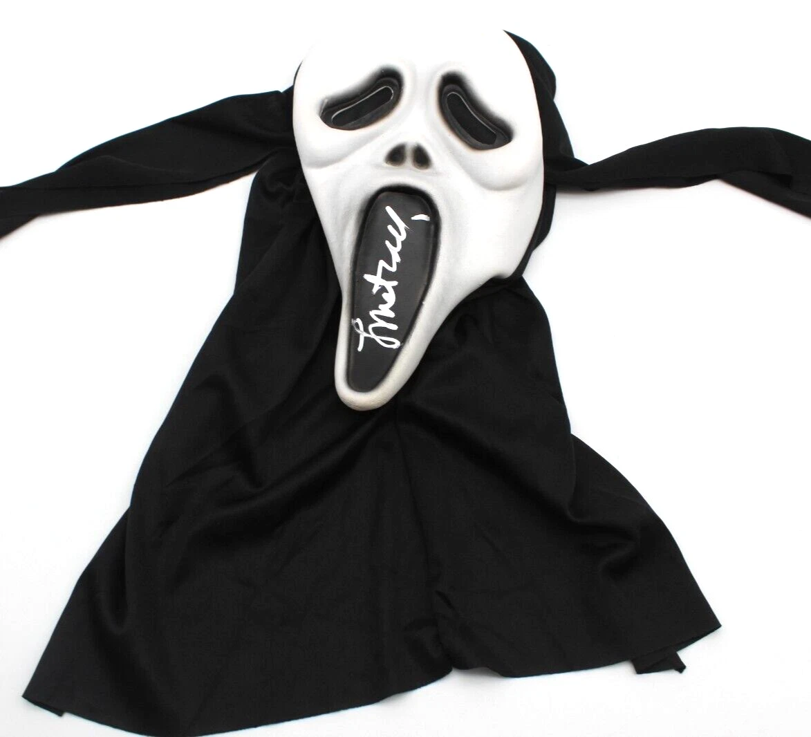 Laurie Metcalf Signed Scream Ghost Face Mask w/Beckett COA BN71115 PROOF