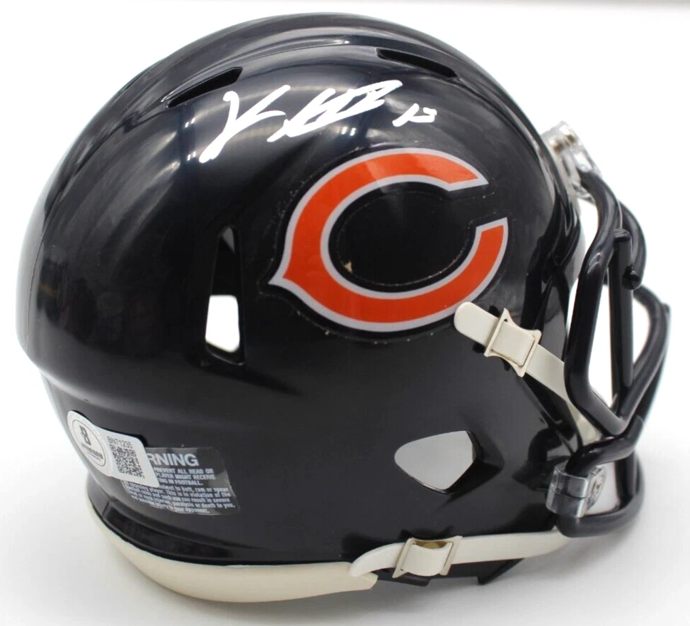 Keenan Allen Signed Chicago Bears Mini Football Helmet w/Beckett COA BN71235