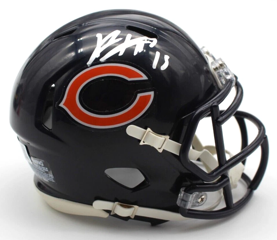 Keenan Allen Signed Chicago Bears Mini Football Helmet w/Beckett COA BN71234