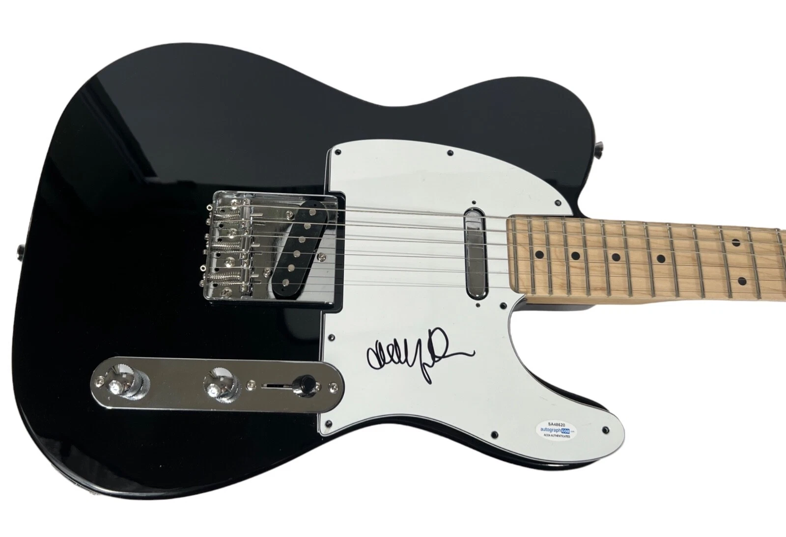 John Mayall Signed Autograph Electric Guitar The Bluesbreakers Eric Clapton ACOA