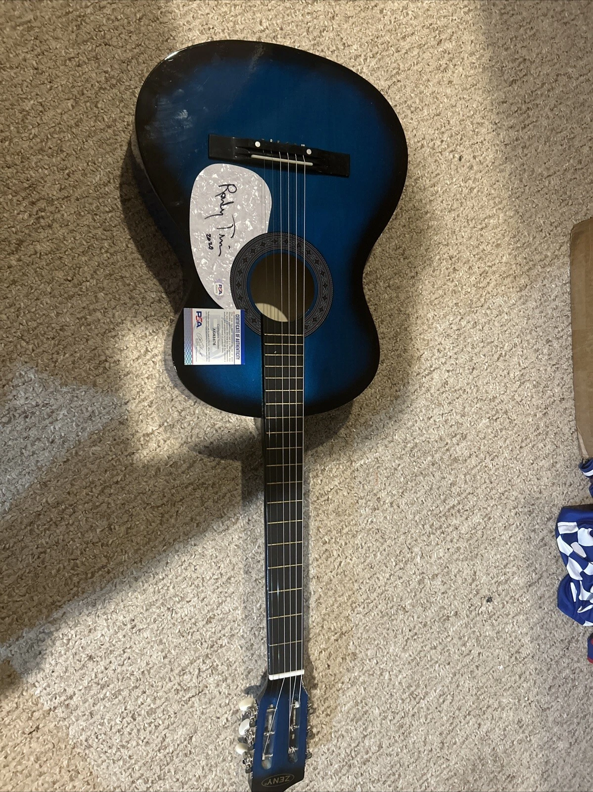 RANDY TRAVIS SIGNED AUTOGRAPH 38” ACOUSTIC GUITAR PSA COA COUNTRY STAR