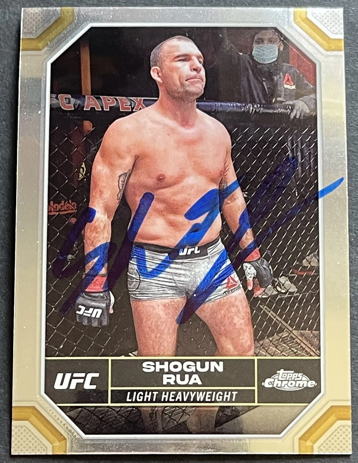Shogun Rua Signed Autographed 2024 Topps Chrome UFC Base Card Beckett Coa