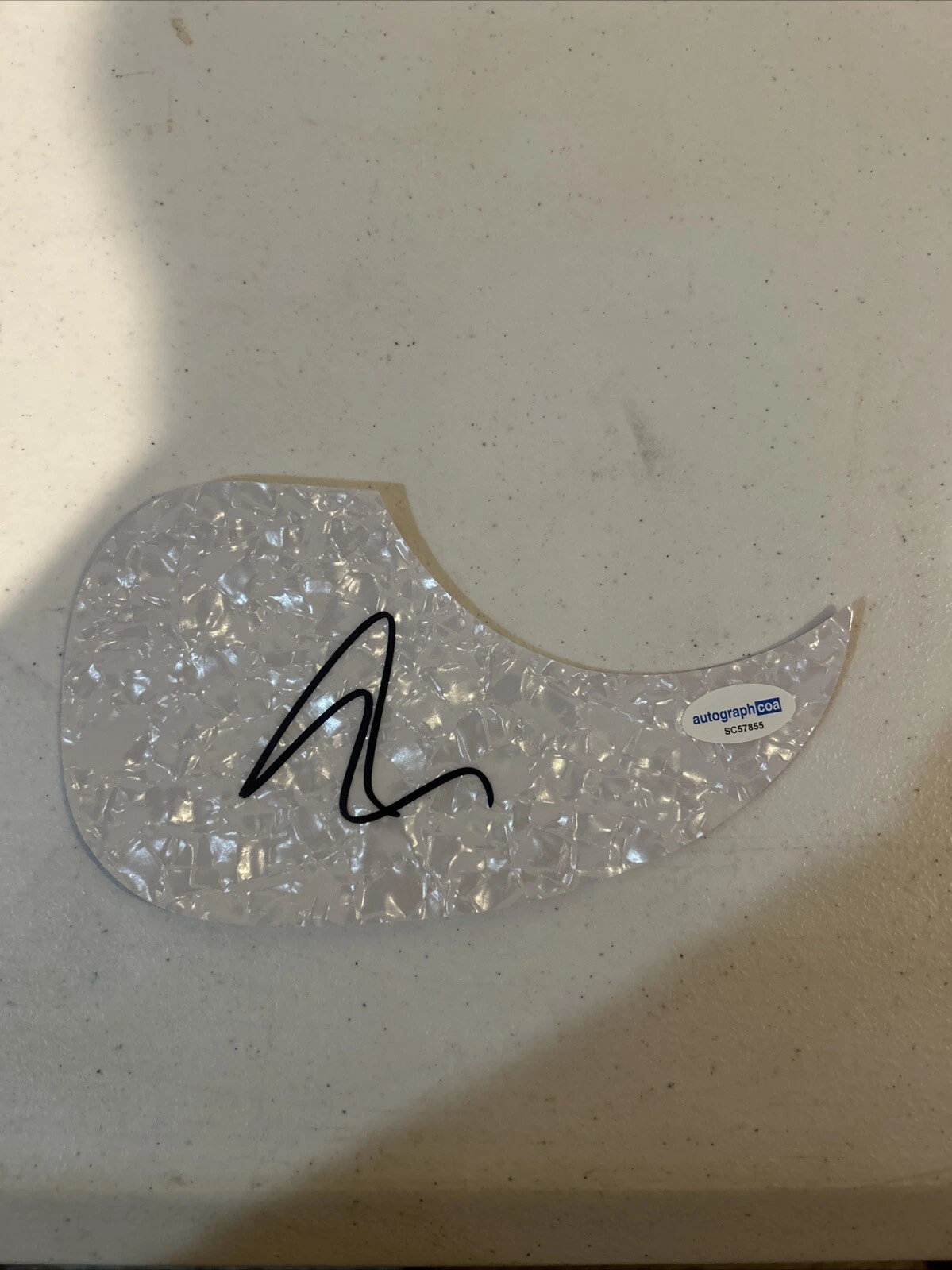ART ALEXAKIS EVERCLEAR SIGNED AUTOGRAPH ACOUSTIC GUITAR PICKGUARD ACOA COA