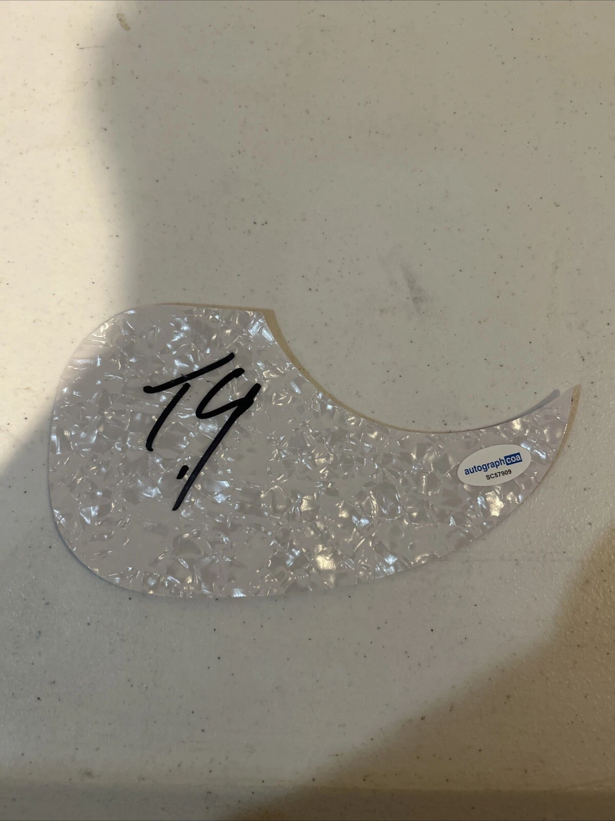 TYLER CONNOLLY SIGNED AUTOGRAPH ACOUSTIC PICKGUARD THEORY OF A DEADMAN ACOA COLLECTIBLE MEMORABILIA