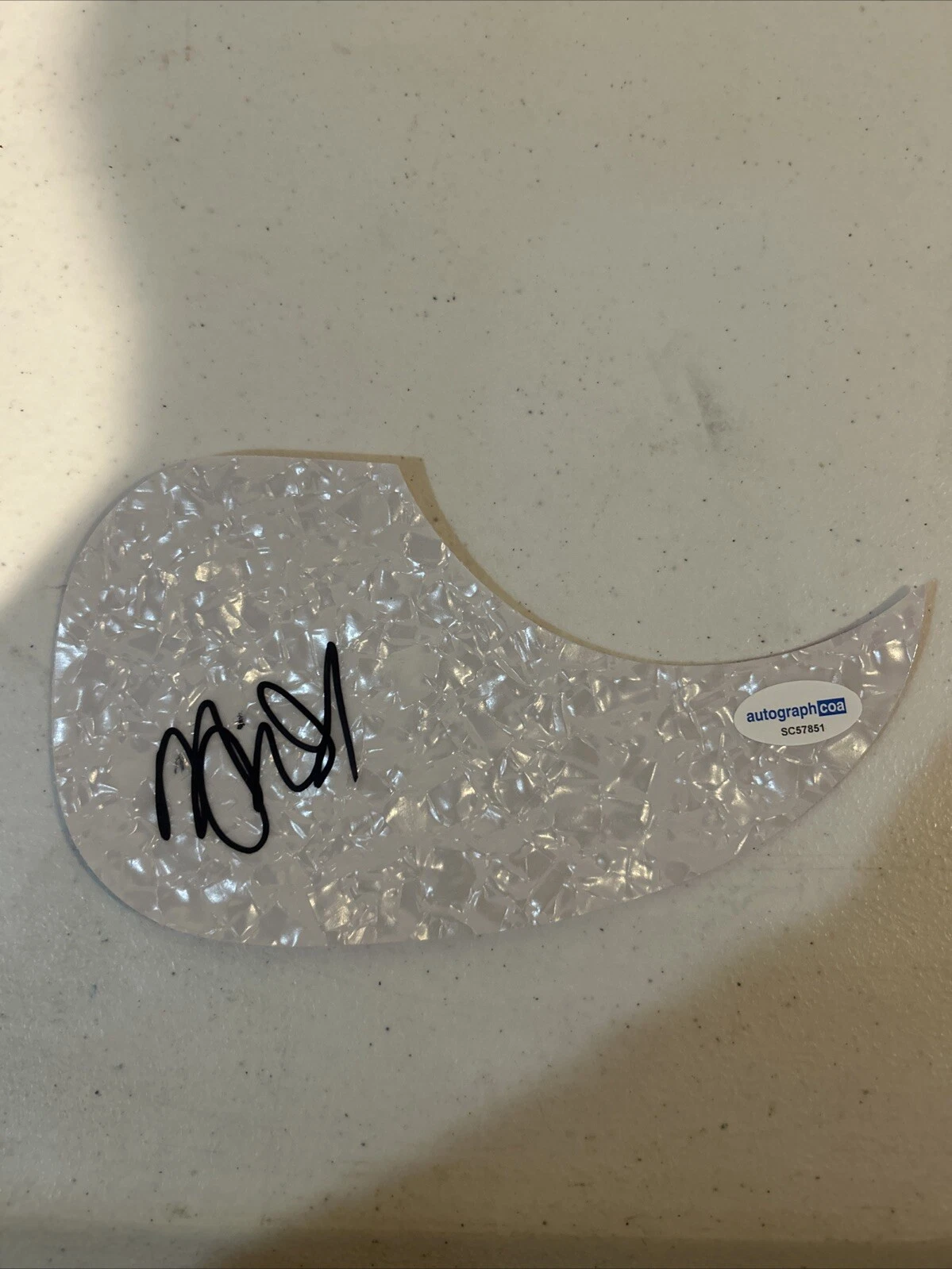 DANIELLE BRADBERRY SIGNED AUTOGRAPH ACOUSTIC PCIKGUARD ACOA GUITAR COUNTRY STAR