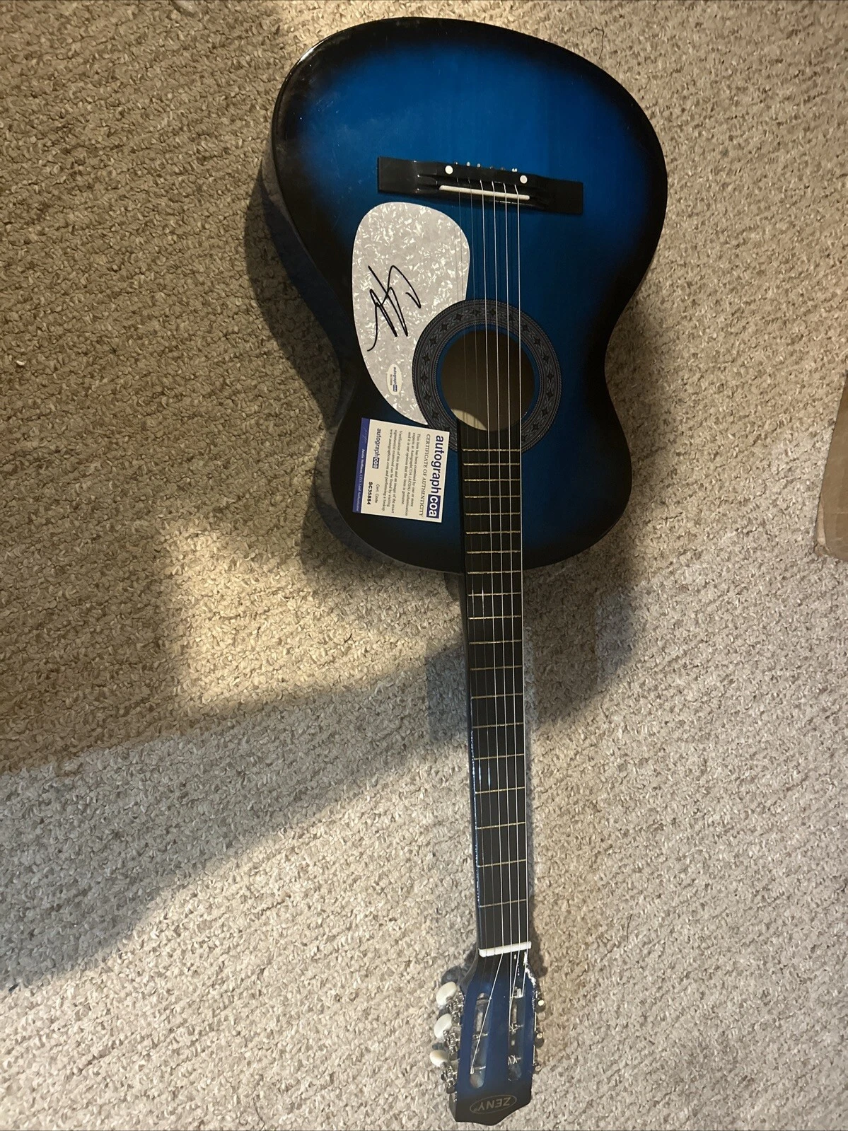 CONNER SMITH SIGNED AUTOGRAPH 38” ACOUSTIC GUITAR ACOA COUNTRY CREEK WILL RISE