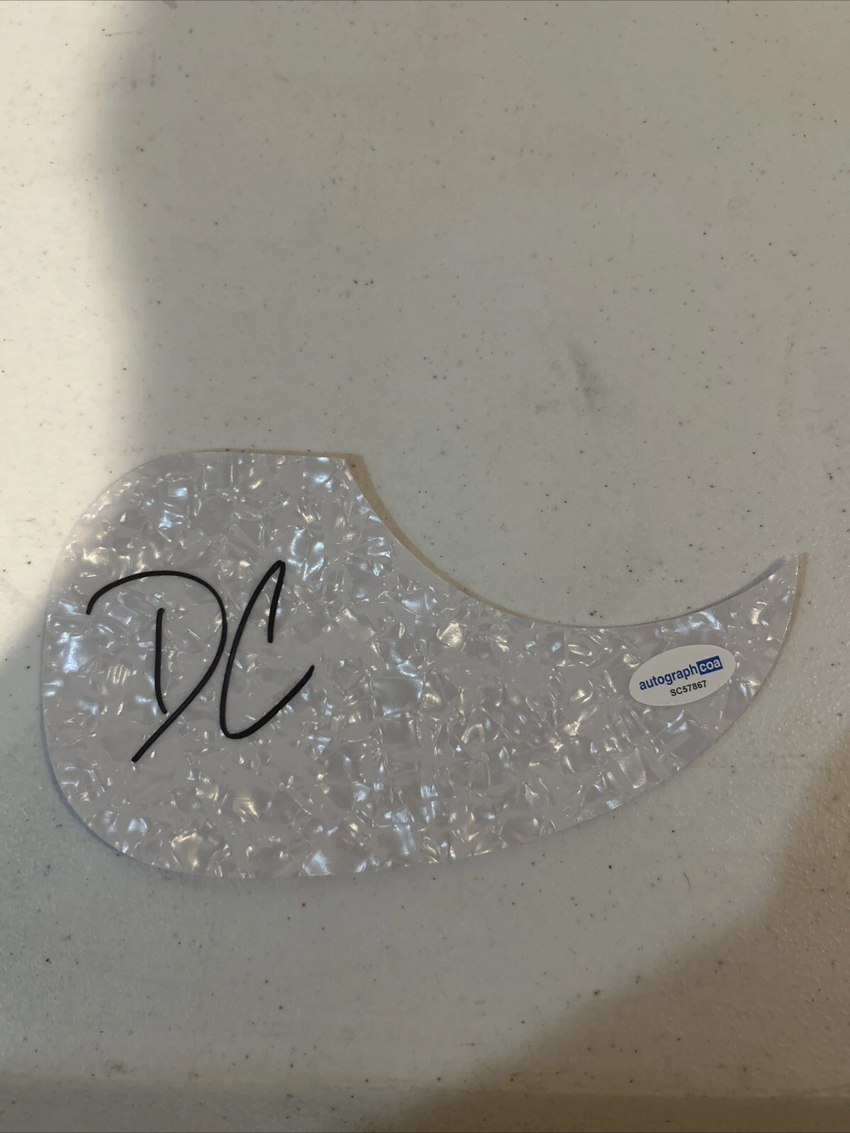 DILLON CARMICHAEL SIGNED AUTOGRAPH ACOUSTIC PICKGUARD GUITAR ACOA COUNTRY STAR