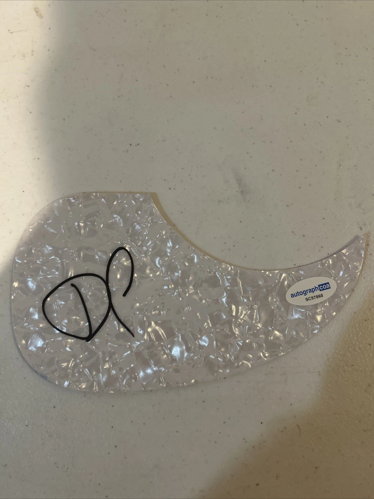 DILLON CARMICHAEL SIGNED AUTOGRAPH ACOUSTIC PICKGUARD GUITAR ACOA COUNTRY STAR