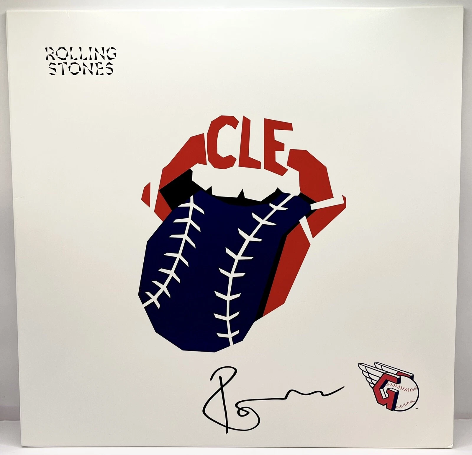 Ronnie Wood Signed Autographed CLE Rolling Stones Vinyl Record PSA/DNA