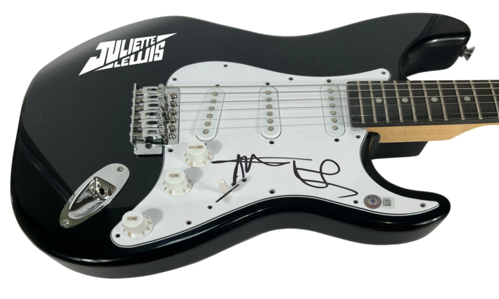 Juliette Lewis Signed Autograph Electric Guitar Juliette and the Licks BAS COA