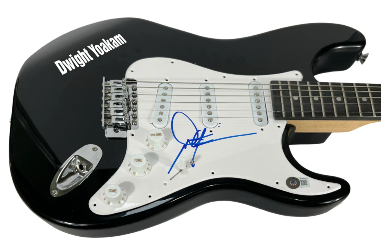 Dwight Yoakam Signed Autograph Electric Guitar Country Music Star Beckett COA