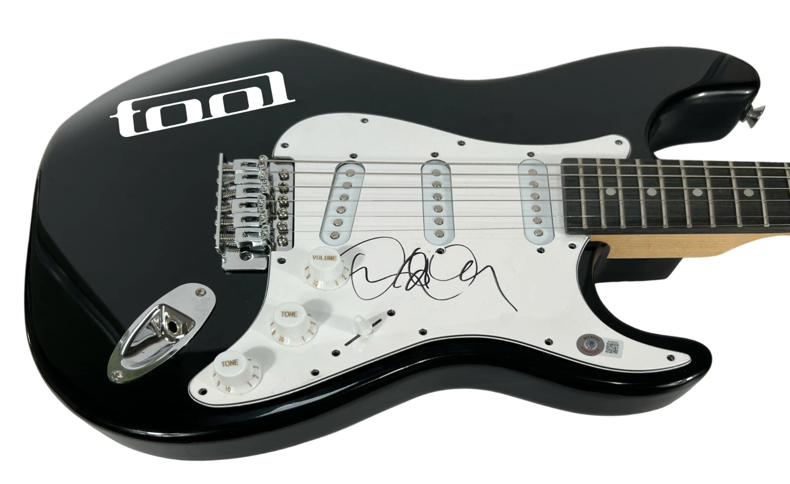 Danny Carey TOOL Signed Autograph Electric Guitar Tool Band Drummer Beckett COA