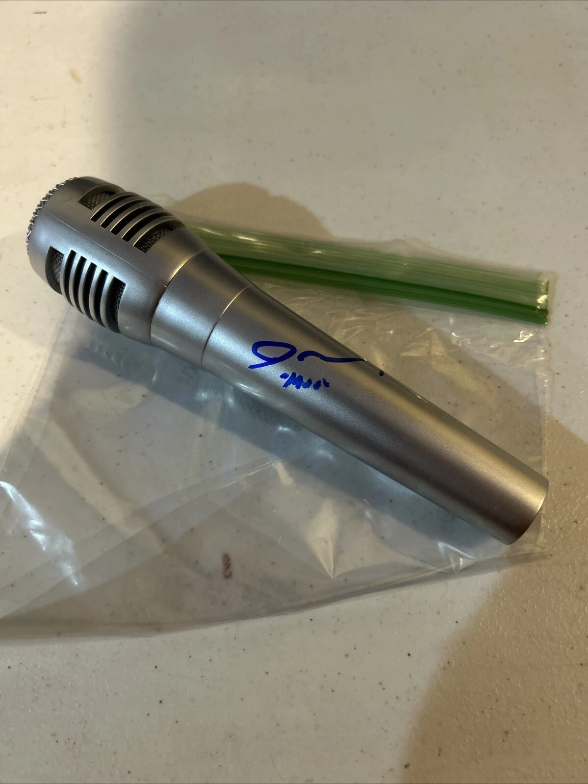 JAMES MURR MURRAY SIGNED AUTOGRAPH MICROPHONE ACOA IMPRACTICAL JOKERS COMEDIAN