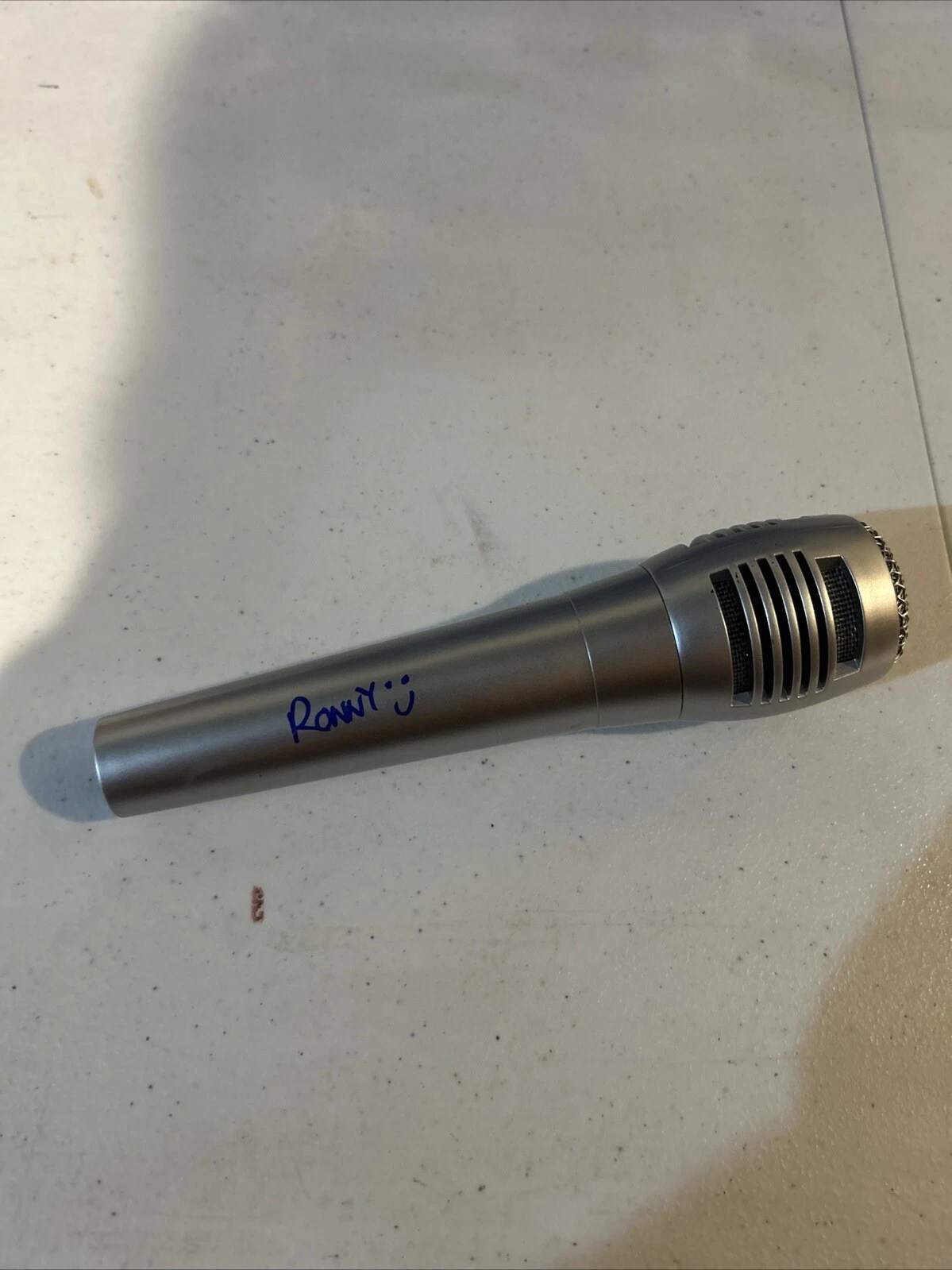 RONNY CHIENG SIGNED AUTOGRAPH MICROPHONE ACOA COA DAILY SHOW SHANG CHI