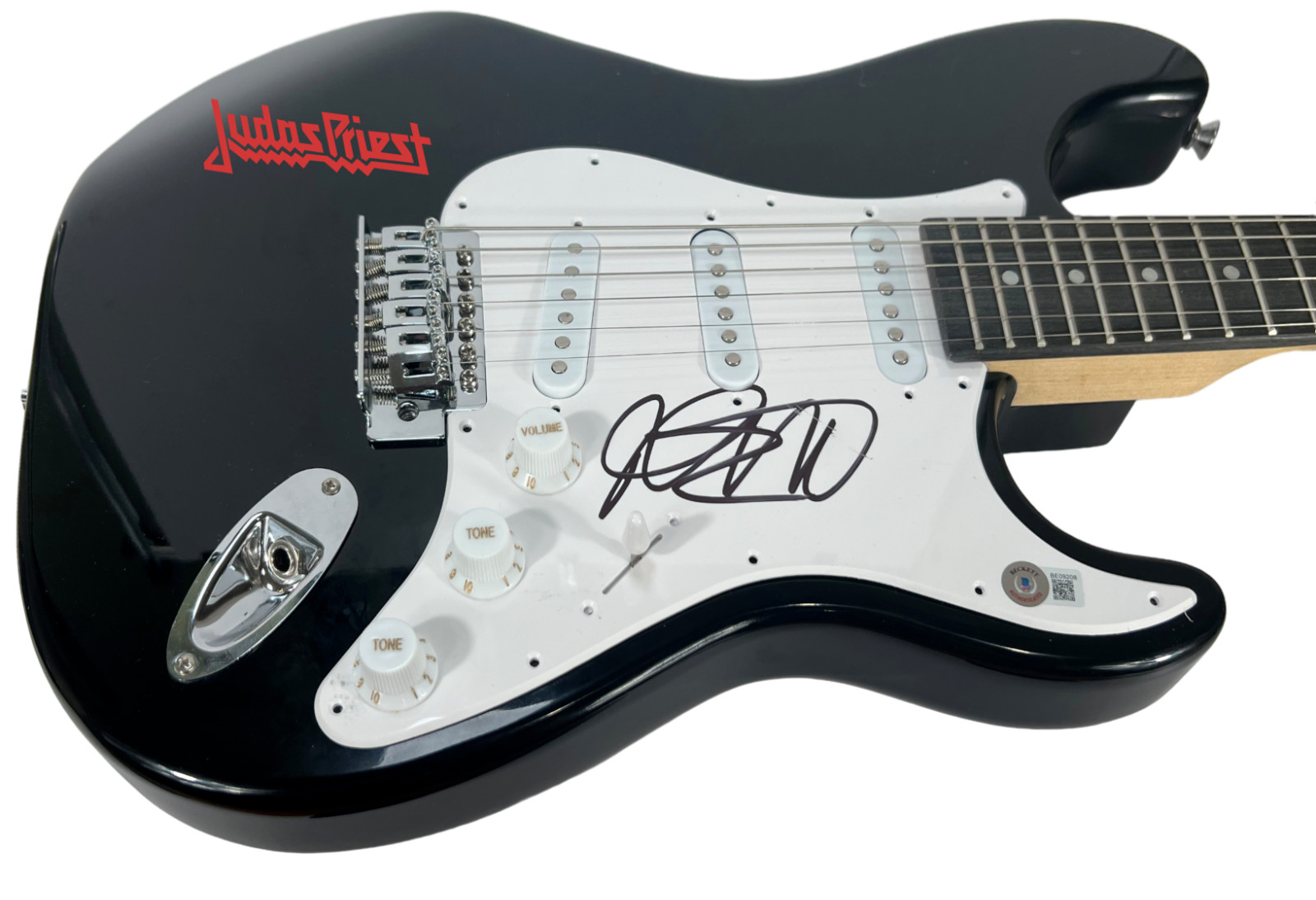 Rob Halford JUDAS PRIEST Signed Autograph Electric Guitar Beckett COA