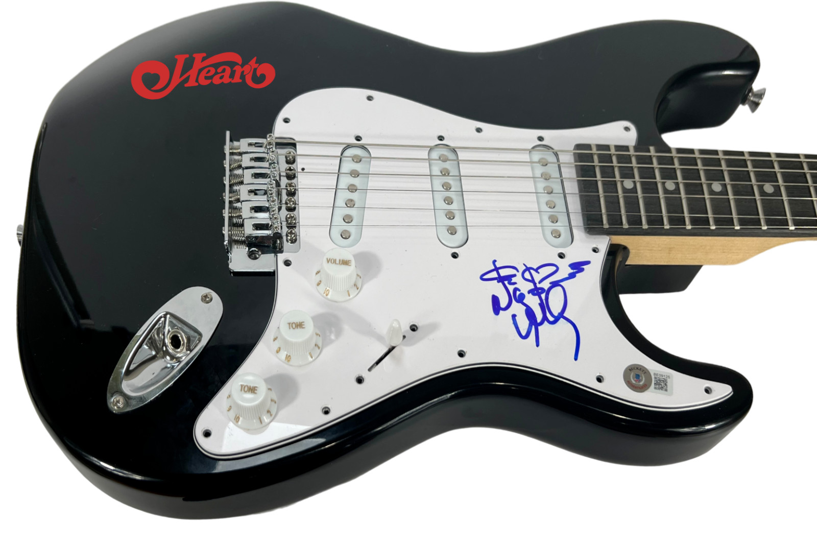 Nancy Wilson HEART Band Signed Autograph Electric Guitar Beckett COA