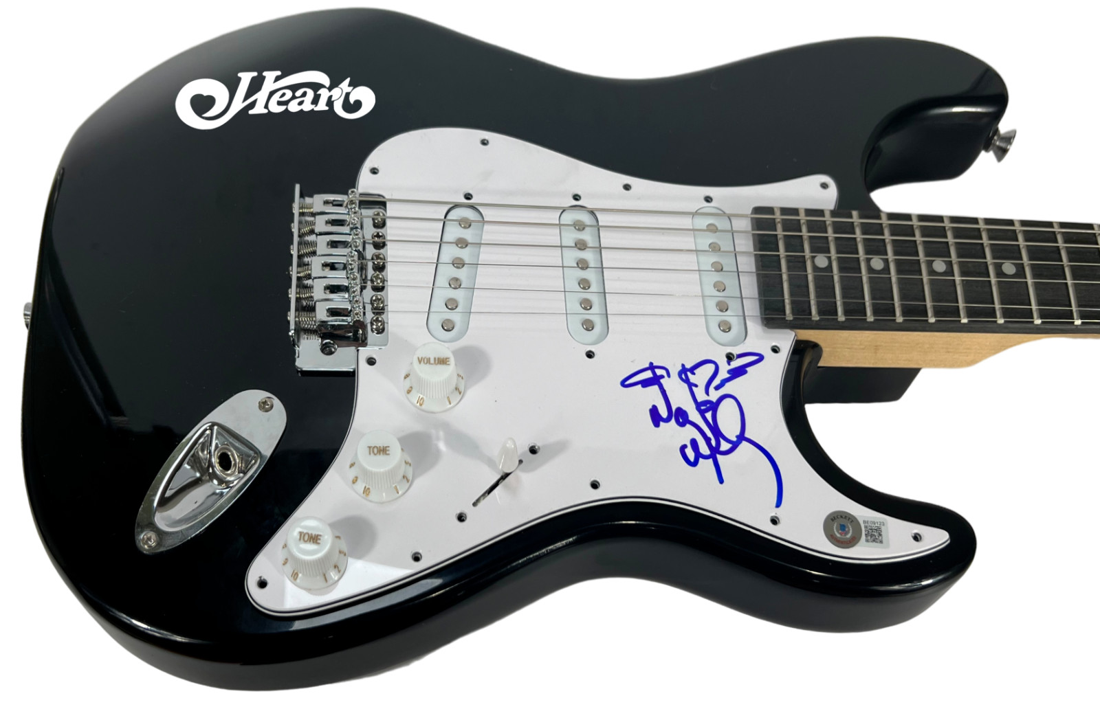 Nancy Wilson HEART Band Signed Autograph Electric Guitar Beckett COA