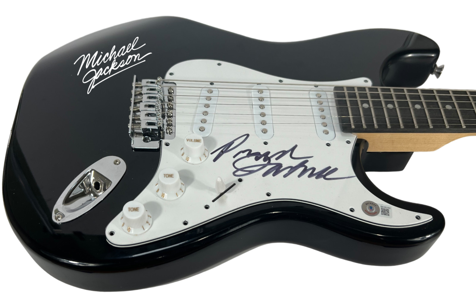 Prince Jackson Signed Autograph Electric Guitar Michael's Son Beckett COA