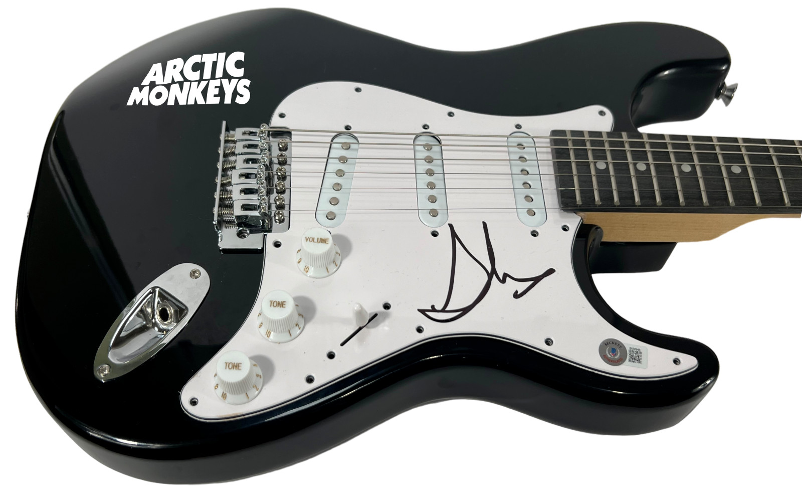 Alex Turner Arctic Monkeys Signed Autograph Electric Guitar Singer Beckett COA