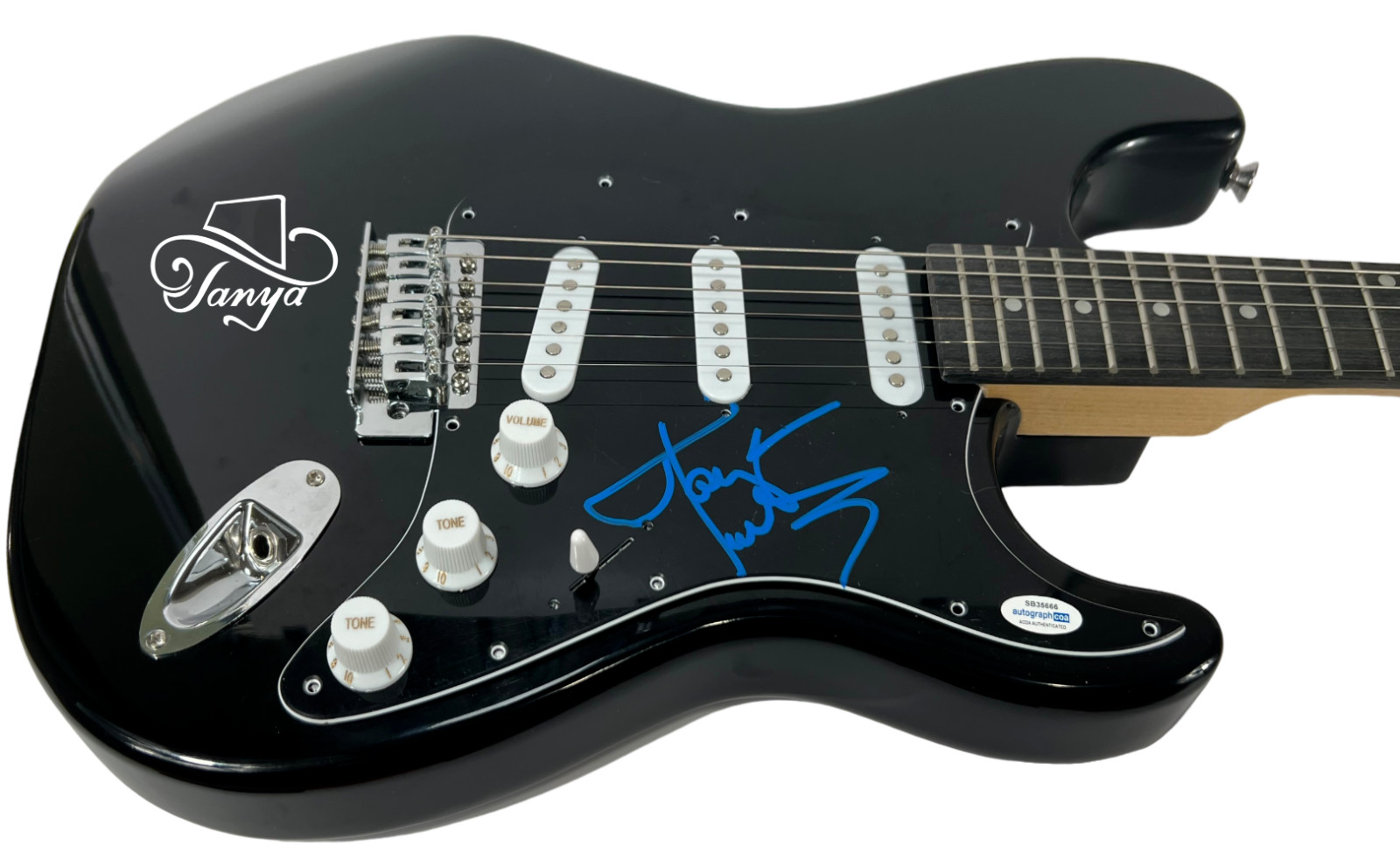 Tanya Tucker Signed Autographed Electric Guitar Country Music Star ACOA COA