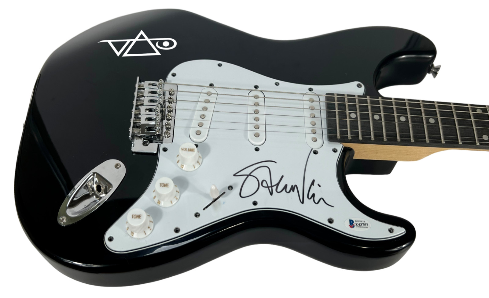 Steve Vai Signed Autograph Electric Guitar Guitarist Frank Zappa Beckett COA