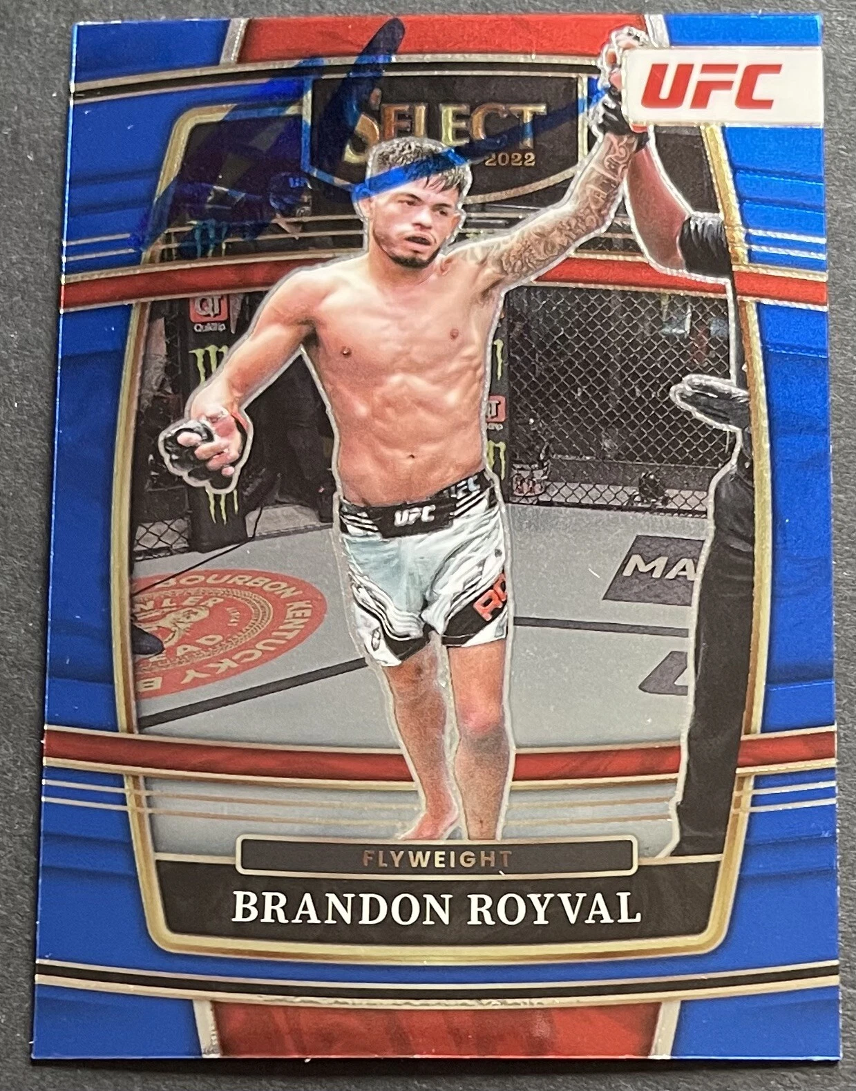 Brandon Royval Signed Autographed 2022 Select UFC Base Card Beckett Coa