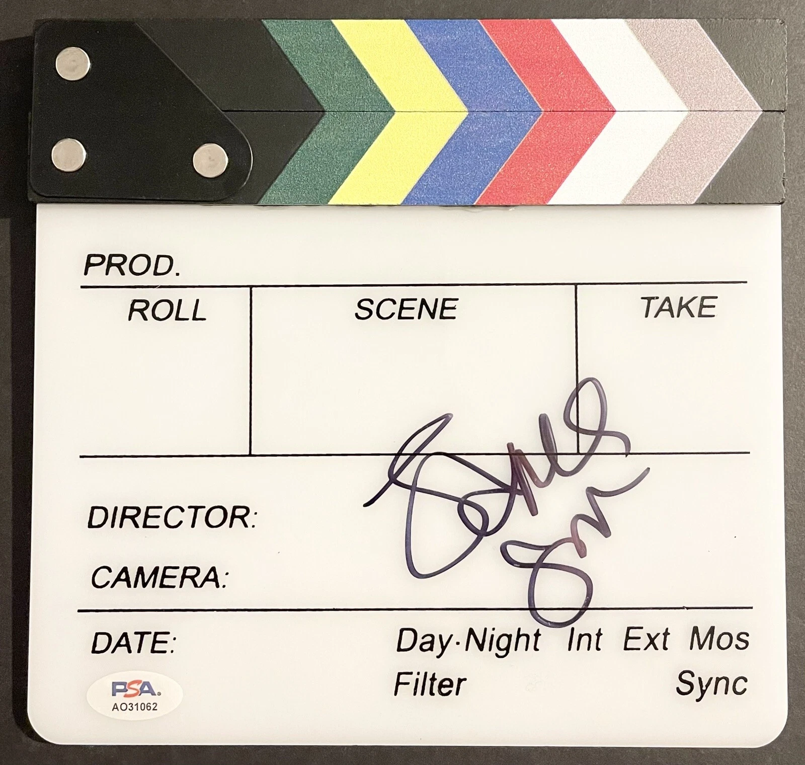 James Gunn Signed Autographed Director Clapboard Superman Movie Psa/Dna Coa