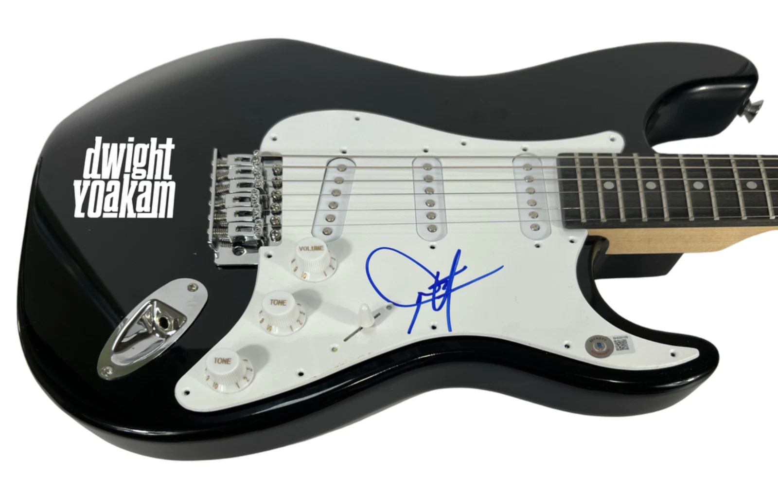 Dwight Yoakam Signed Autograph Electric Guitar Country Music Star Beckett COA