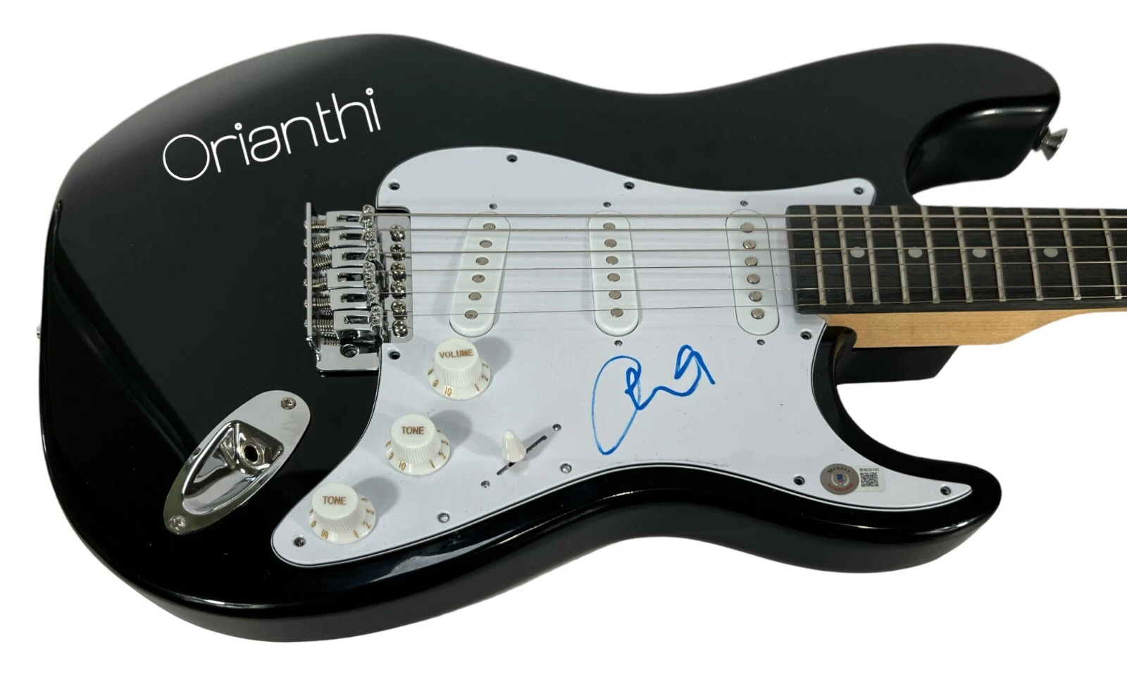 Orianthi Signed Autograph Electric Guitar Michael Jackson Guitarist Beckett COA