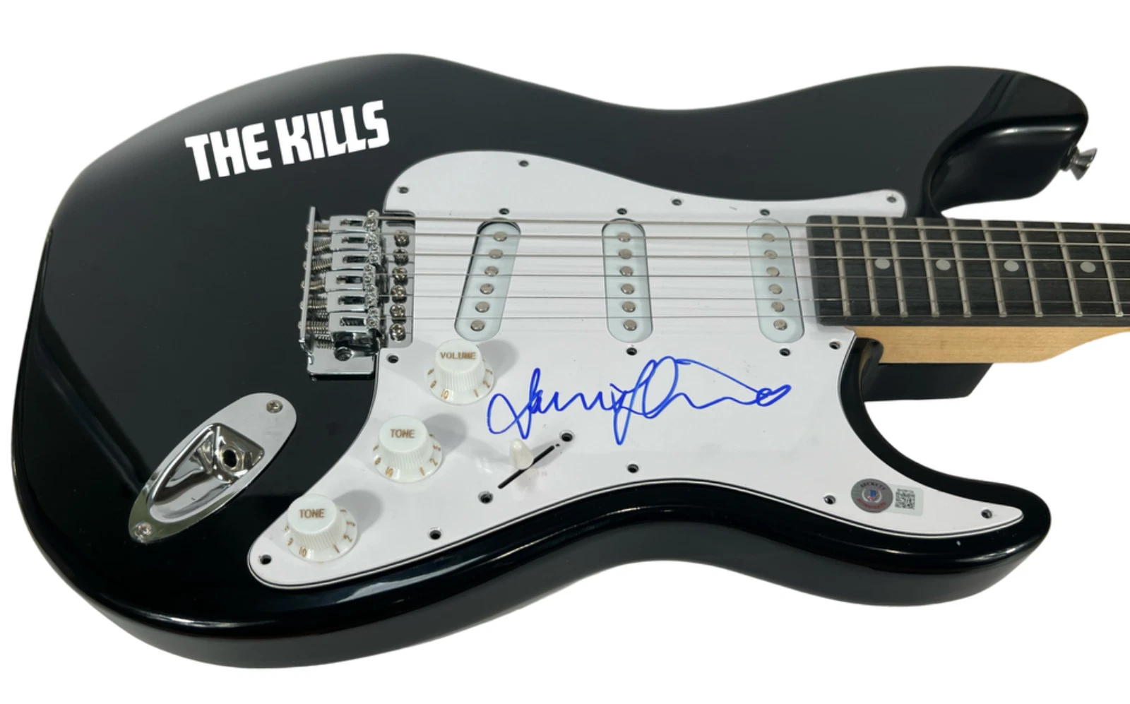 Jamie Hince THE KILLS Signed Autograph Electric Guitar Guitarist Beckett COA