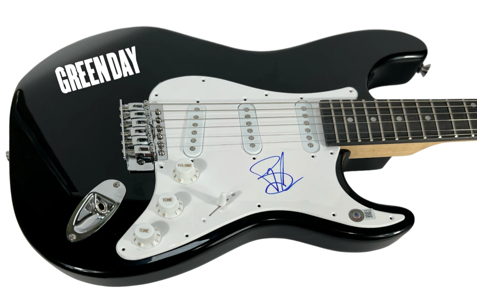 Billie Joe Armstrong Green Day Signed Autograph Electric Guitar Beckett COA