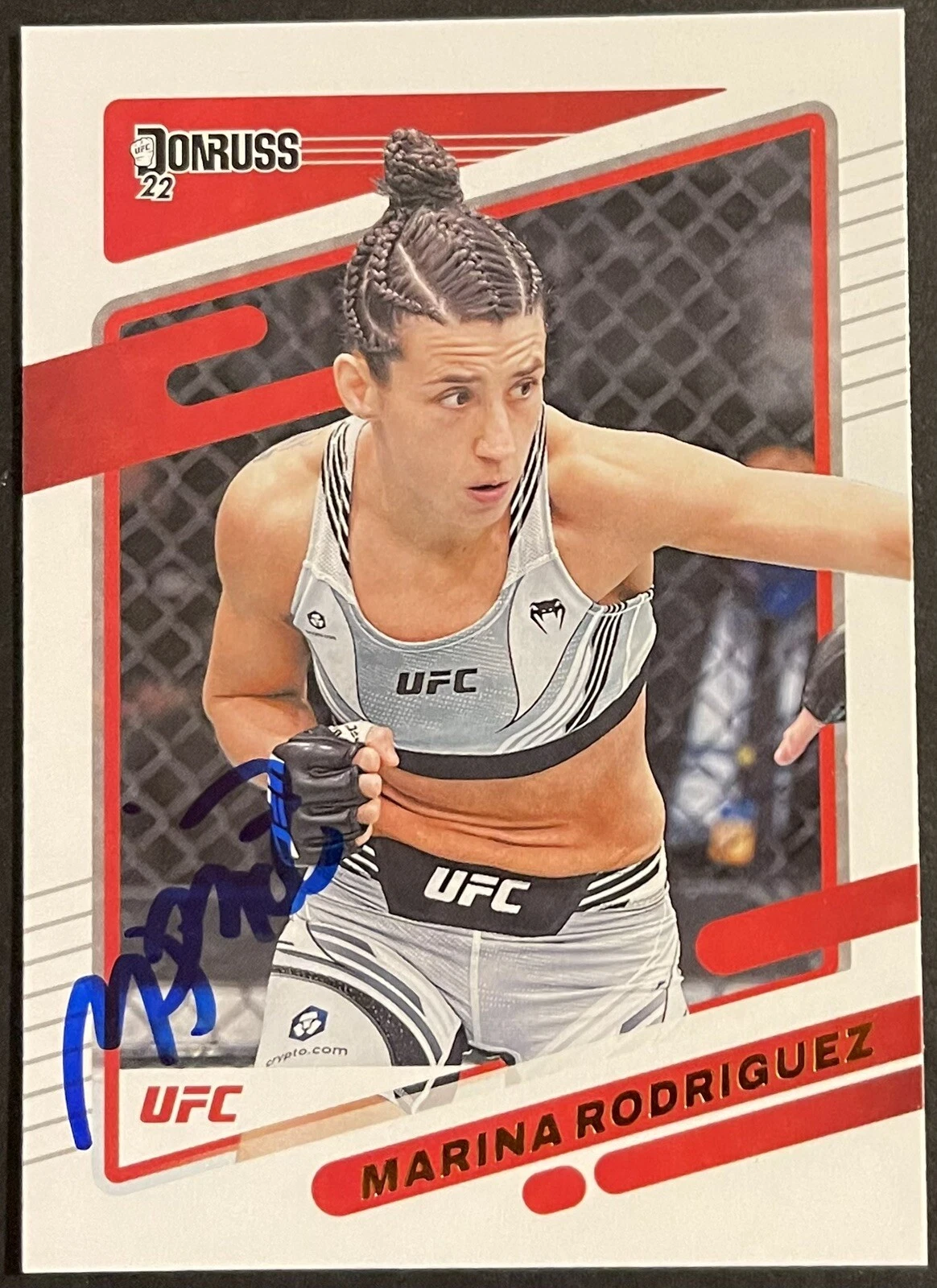 Marina Rodriguez Signed Autographed 2022 Donruss UFC Base Card Beckett Coa