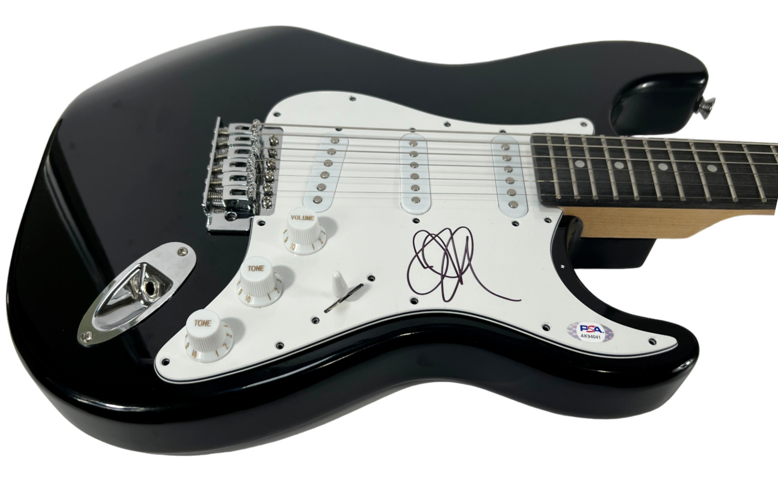 John Frusciante Signed Electric Guitar Autograph Red Hot Chili Peppers PSA COA
