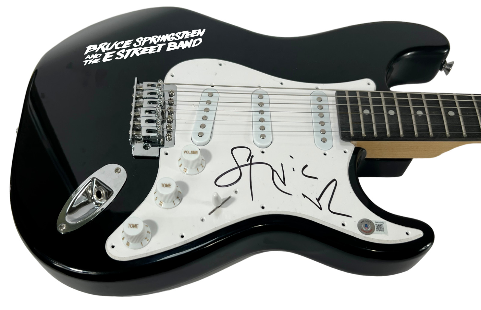 Steven Van Zandt E STREET BAND Signed Autograph Electric Guitar Springsteen BAS