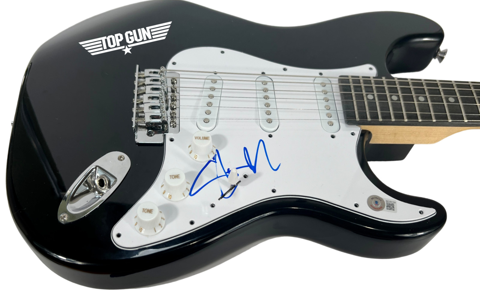 Steve Stevens Signed Autograph Electric Guitar TOP GUN ANTHEM Guitarist BAS COA