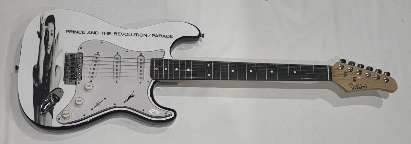 SHEILA E. SIGNED CUSTOM PRINCE PARADE ELECTRIC GUITAR AUTOGRAPHED JSA COA