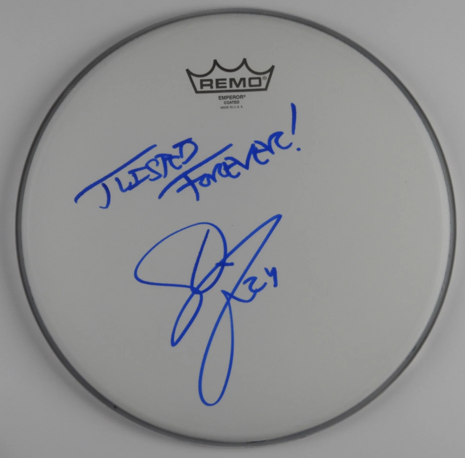 Dee Snider Twisted Sister Signed Autograph Drum Head 12