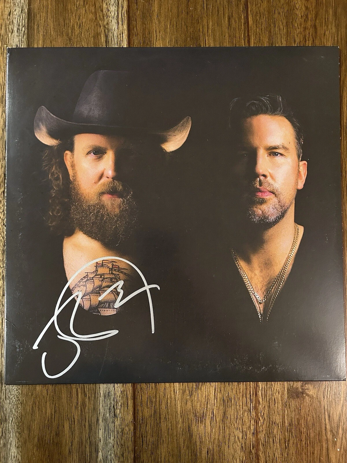 John Osborne ‘Brothers Osborne’ Country Duo Signed Vinyl Album Self Titled