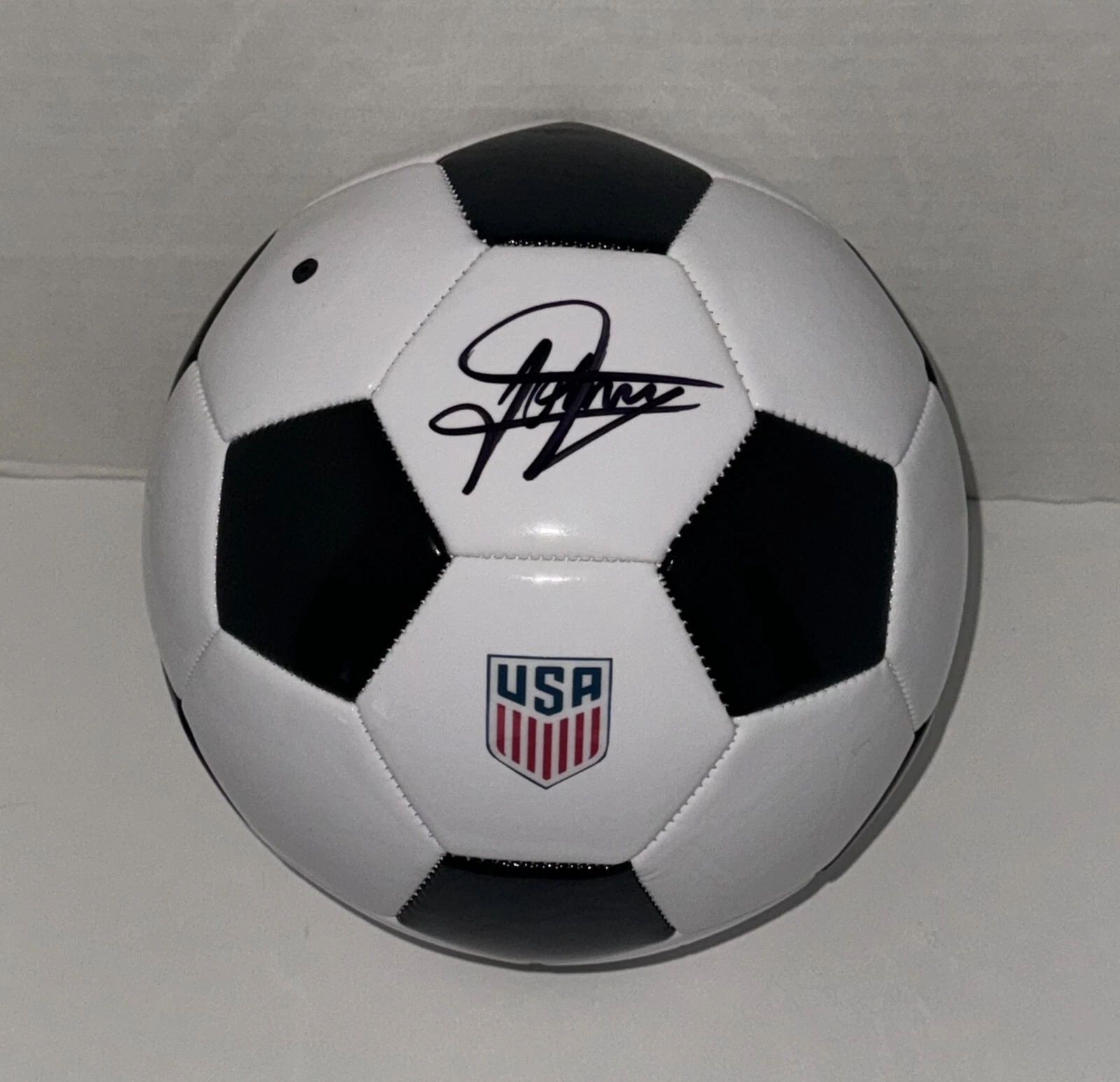 JOHNNY CARDOSO SIGNED SOCCER BALL TEAM USA AUTOGRAPHED