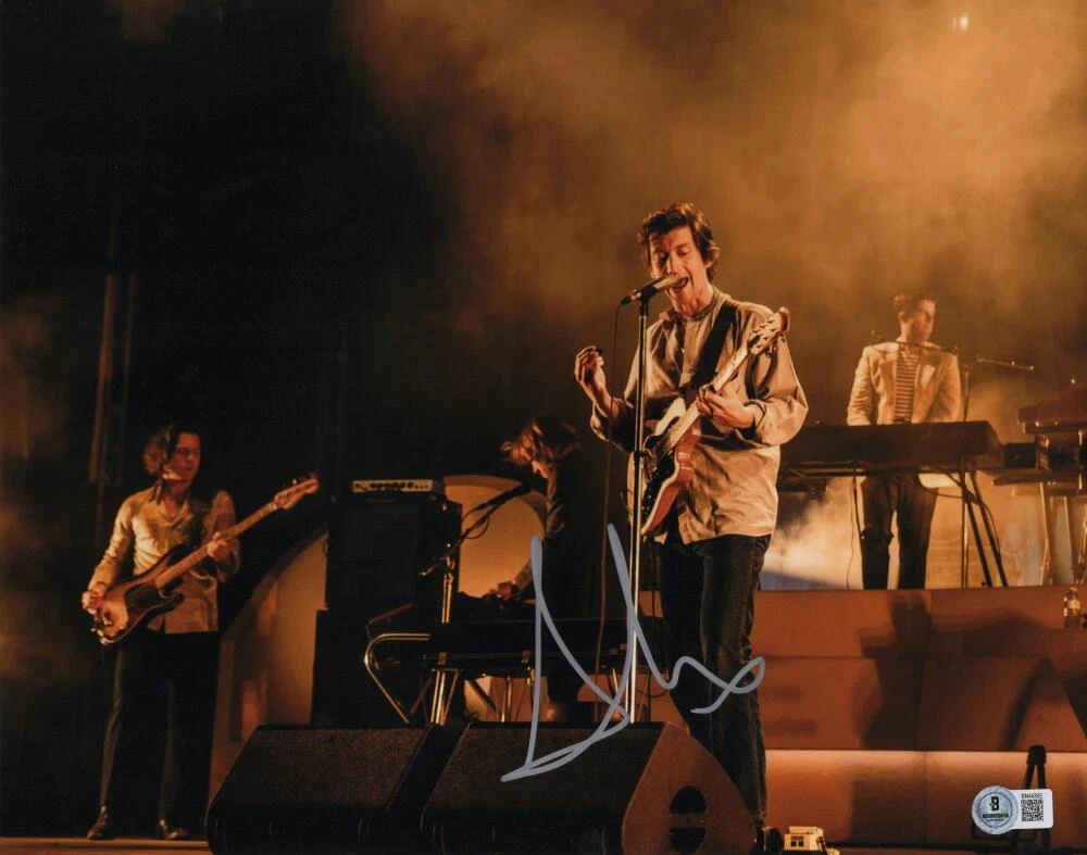 Alex Turner Arctic Monkeys Signed Autograph 11x14 Photo - The Car AM Beckett COA