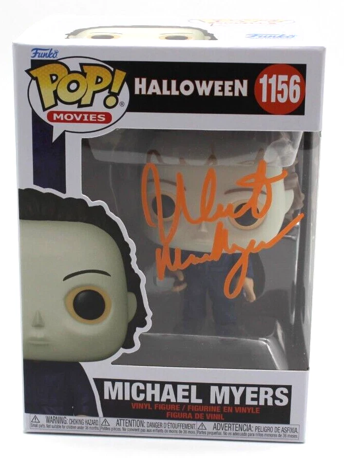 Nick Castle Signed Michael Myers Funko Halloween 1156 w/Beckett COA 1W002762