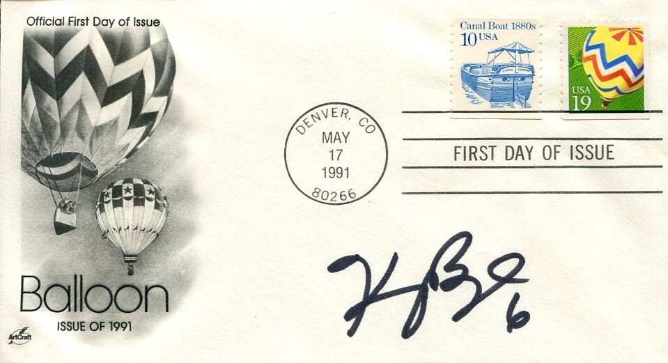 Karyn Bye-Dietz 1998 US Olympic Gold Silver Hockey Signed Autograph FDC