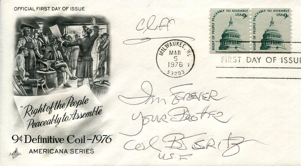 Bo Gritz Vietnam War Special Forces POW Recuse Author Signed Autograph FDC