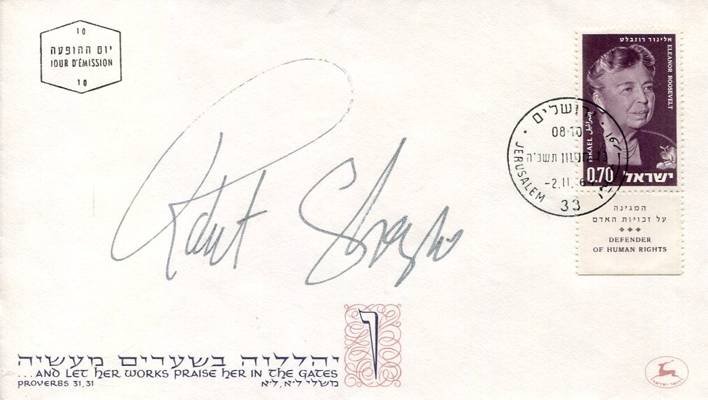 Robert Shapiro Famous OJ Simpson Lawyer Rare Signed Autograph FDC